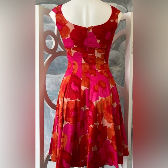 Maggy London Sleeveless A-line Dress ZB4 - Picture 7 of 8